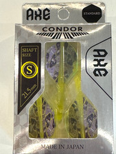 CONDOR AXE GT MONSTER FLIGHTS SHAPE IS SHORT STANDARD 21.5MM NEW SHIP FREE