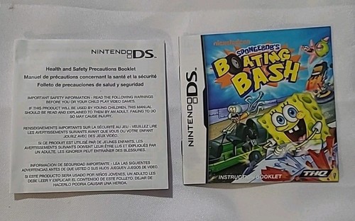 SpongeBob's Boating Bash (Nintendo DS, 2010) - Picture 4 of 6