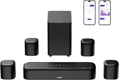 7.1Ch Dolby Atmos Sound System with Subwoofer & App Control for Home Theater