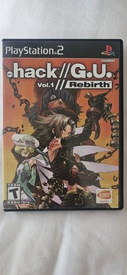 dot Hack GU Vol 1 - Rebirth (Sony PlayStation 2, PS2) Complete Game CIB