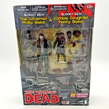 McFarlane The Walking Dead Comic Series 2 GOVERNOR & PENNY B&W 2-Pack Box Set