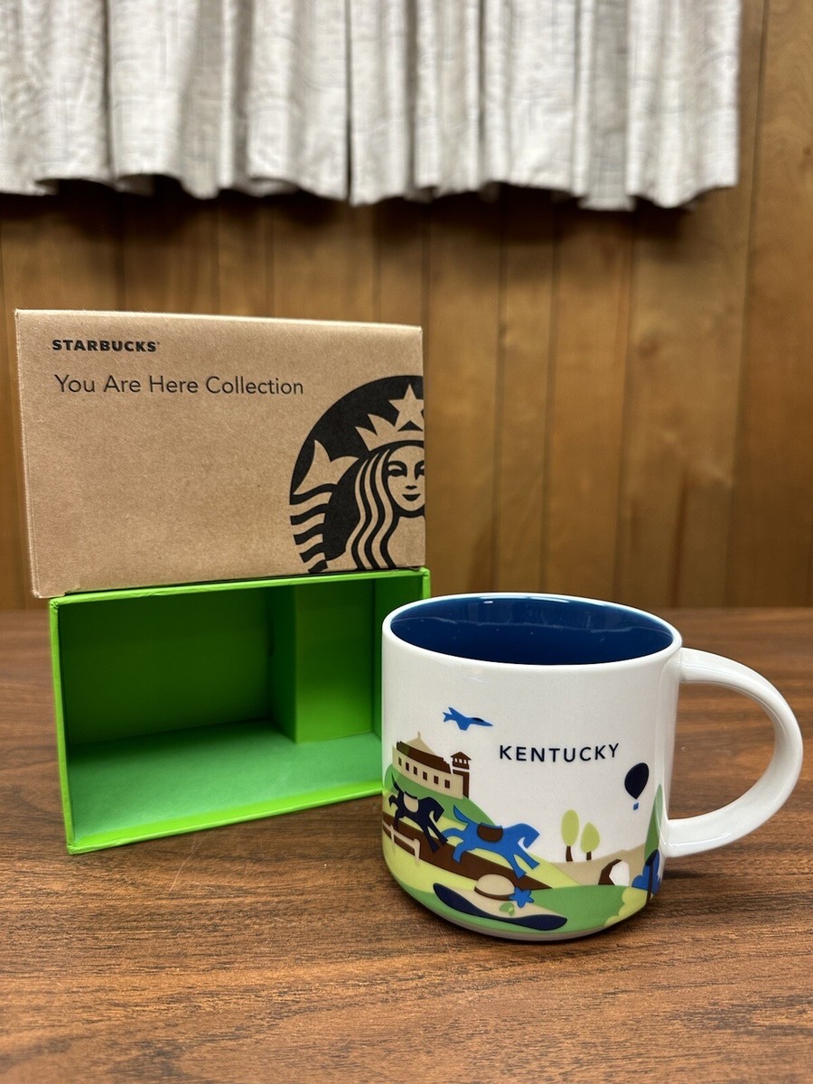 Starbucks 2017 You Are Here Collection KENTUCKY Derby Coffee Mug