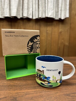 Starbucks 2017 You Are Here Collection KENTUCKY Derby Coffee Mug