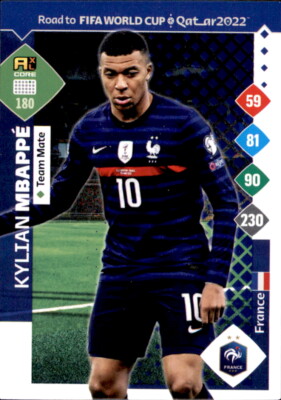 Panini Road to Katar WM 2022 Nr. 180 - Kylian Mbappe