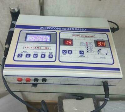 4 in 1 Combination IFT+TENS+MS+US Physiotherapy Machine Therapy Equipment