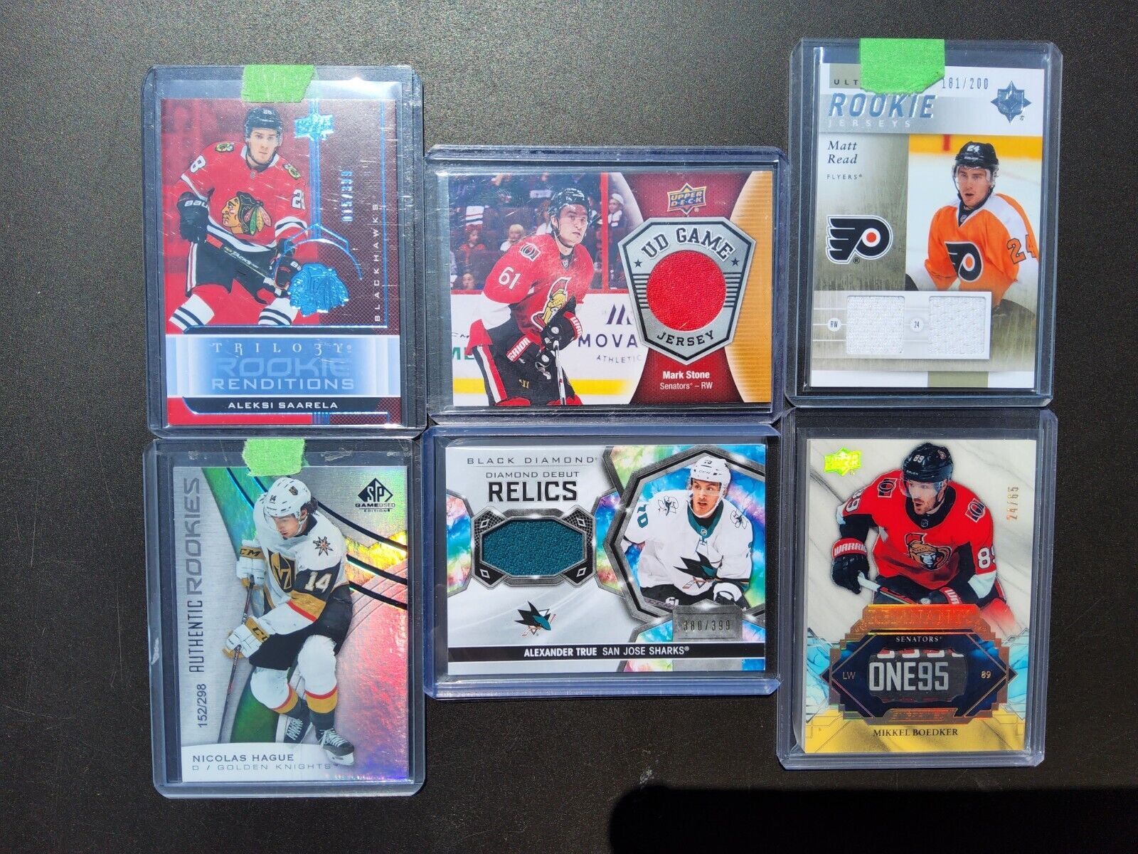 Large Hockey Card Lot (65 Modern Jersey/Auto/#'d Cards)