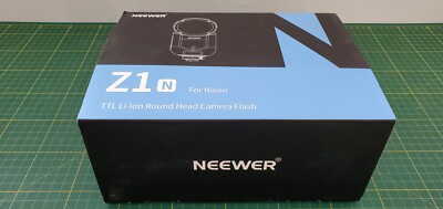 NEEWER Z1N Blitzgerät Rundkopf Speedlite Blitz Kompatibel für Nikon _1,2_5