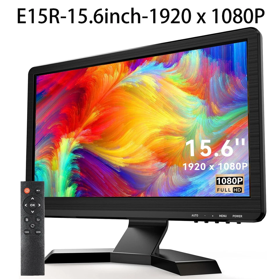 Eyoyo 14inch Small Computer Monitor HDMI/VGA/AV/BNC/USB PC/Gaming/CCTV Monitor - Image 2 of 3