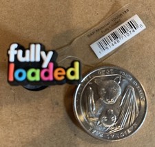 NWT croc Jibbitz Fully Loaded Rainbow Colors HTF