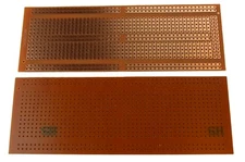 2pc Stripboard Proto Perf Circuit Board PCB 5er Breadboard Layout FR2 4.8x13.4cm