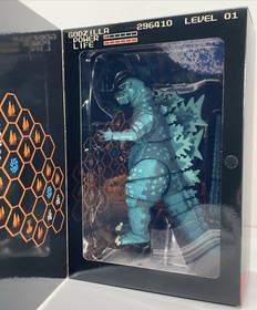 NECA Video Game 8-Bit Godzilla NES Nintendo Authentic MIB 12" Head to Tail