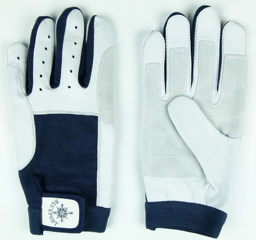 BluePort PROFI Robuste Segelhandschuhe Leder Gr. 5-11 Segeln Handschuhe Gloves - Bild 18 von 18