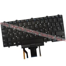 Spanish Backlit Keyboard Point For Dell Latitude 3340 3350 5480 5490 7480 7490