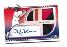 2010 Topps USA Auto Triple Patch RC Nicky Delmonico #26/50 Chicago White Sox