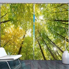 Slashes Easy Specific 3D Curtain Blockout Photo Printing Curtains Drape Fabric
