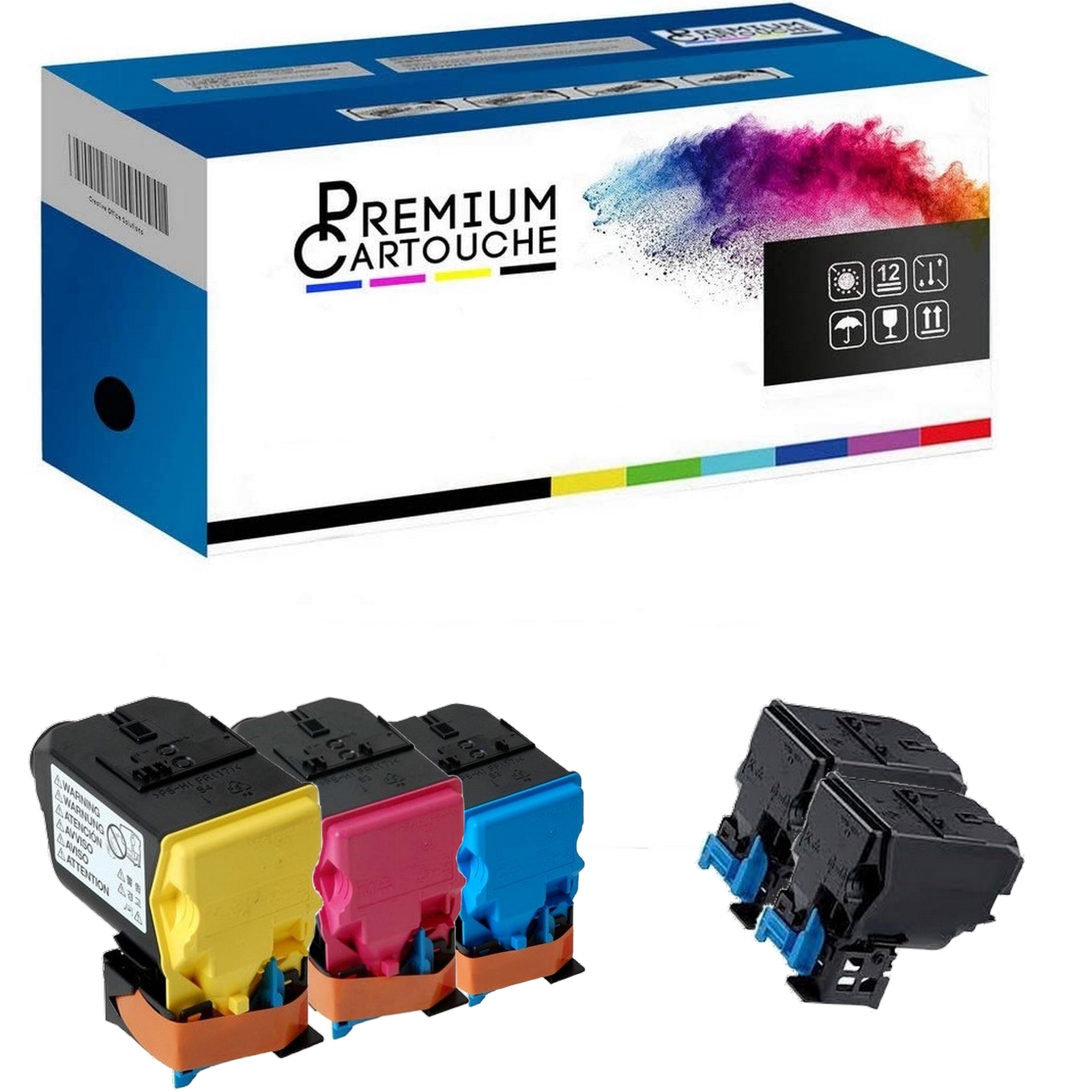 Pack de 5 Toners TNP50 pour réussir toutes vos présentations d'équipe sur Bizhub C3100