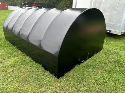 Commercial Awning Black 11'9'' Aluminum
