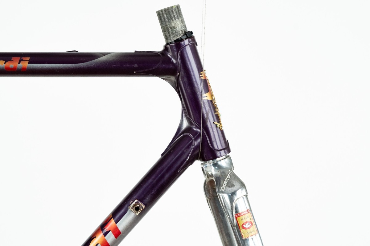 DACCORDI COLUMBUS SLX STEEL FRAME FRAMESET VINTAGE 90s ROAD