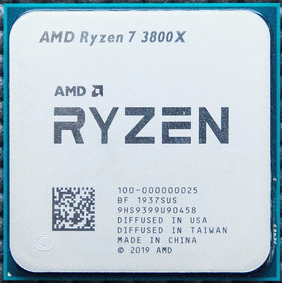 AMD Ryzen 7 3800X R7-3800X 3.9GHz 8Core 16Thr 32MB 105W AM4 CPU