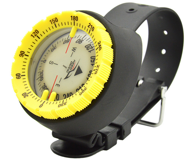Waterproof Wrist Mount Dive Compass for Scuba Underwater Gauge with
