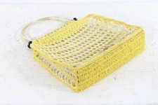 Old Handbag Vintage Plastic Spaghetti Bag Retro Mid Century