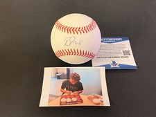 Reginald Preciado Cubs Auto Signed Baseball Beckett Rookie COA