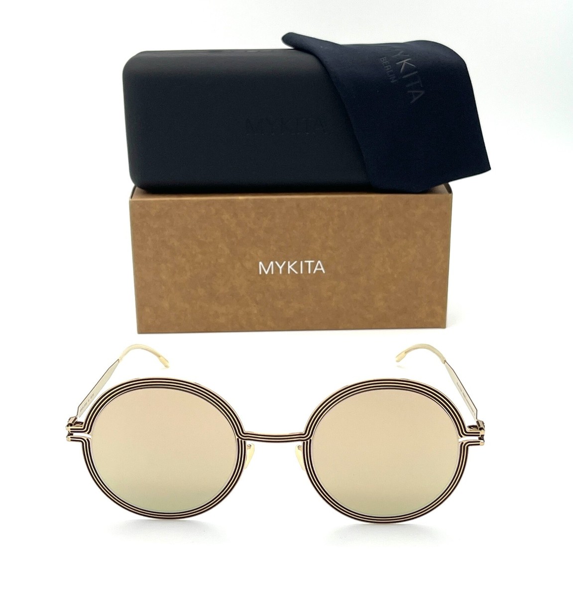 MYKITA STUDIO 6.3 Col 342 Champagne Gold Black / Champagne