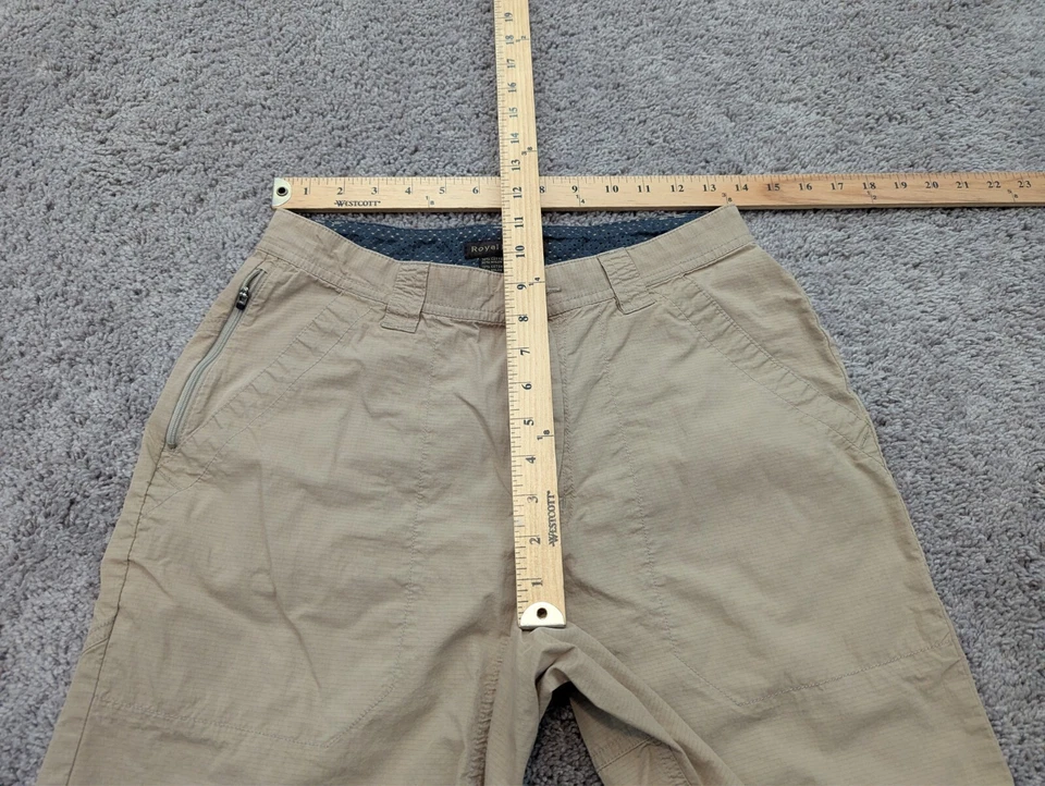 Royal Robbins Chino Shorts Mens 30 Beige Zip Pockets Casual - Image 3 of 4