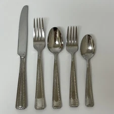 Oneida Silver Flourish 18/10 Stainless Steel Flatware Silverware Your Choice