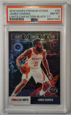 2019 Hoops James Harden Premium Lights Camera Black 1/1