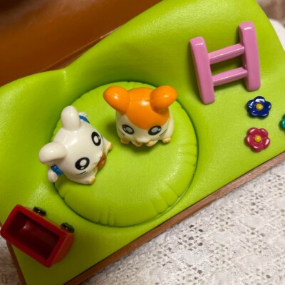 Lot De 24 Mini Figurines Tottoko Hamtaro Et Objets - Vintage 2000 - Bandai Japon - Rare