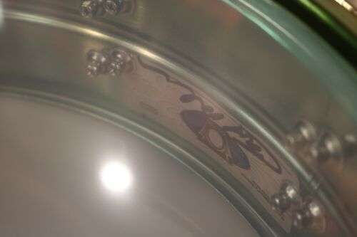 Ludwig Carl Palmer ""Venere"" rullante firmato ottone - Foto 4 di 5