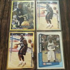 (5)x MICHAEL JORDAN '03 WIZARDS 4-CARD SHORT PRINT SET NBA MINT CONDITION