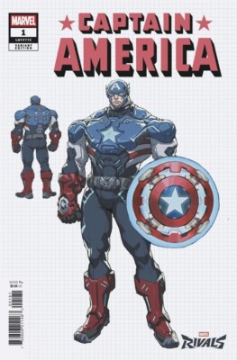 Captain America #1 NetEase Games Marvel Rivals Variant Cover 7/2 Marvel Comics