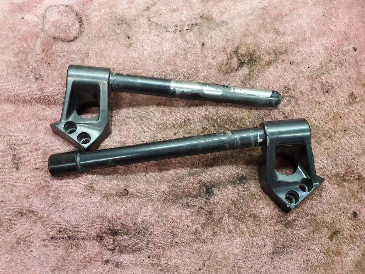 1998 Kawasaki ZX600 E ZX 600 RIGHT & LEFT HANDLEBAR CLIP ON