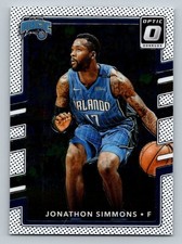 Jonathon Simmons 2017-18 Donruss Optic #109 Orlando Magic Basketball Card