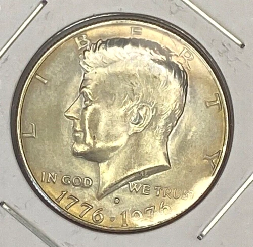1976 Denver Mint Kennedy Half Dollar MS+ Uncirculated 50¢ WOW #227