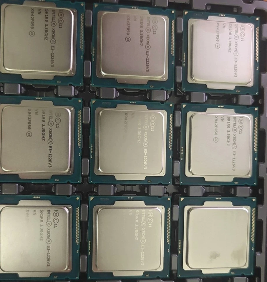 Intel Xeon E3-1226 V3 LGA-1150 CPU Processor 3.30 GHz 4-Core 8MB 84W GPU P4600 - Image 3 of 3