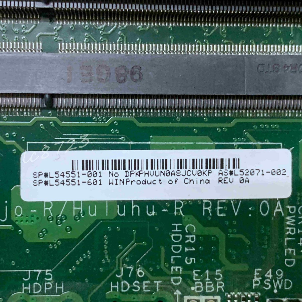 HP EliteDesk800G5mini！BIOS確認済！ジャンク品！ L54551-001 Motherboard MINI DESKTOP MODEL G5 800 ELITEDESK HP NEW Windowsデスクトップ