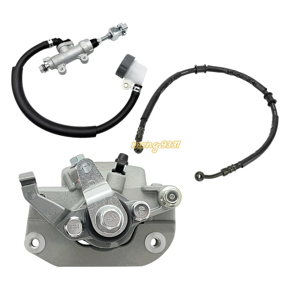 Conjunto de pinza y manguera de cilindro maestro de freno trasero para HONDA TRX450R TRX450ER 04-14 Foto 2 de 4