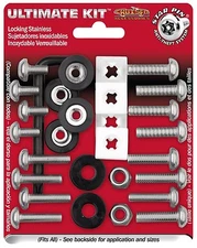 ANTI-THEFT LICENSE PLATE FASTENERS/SCREWS DOMESTIC/STANDARD IMPORT/METRIC KIT