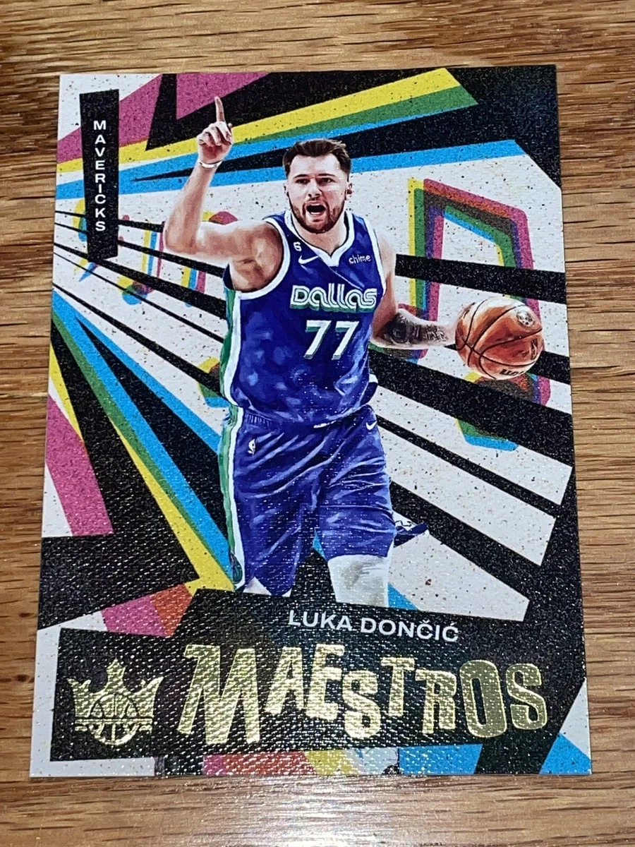 2022-23 Panini Court Kings Luka Doncic Maestros Insert #1 Dallas Mavericks