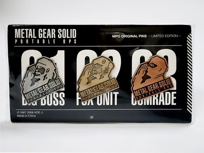 Metal Gear Solid Portable Ops Konamistyle Limited Premium