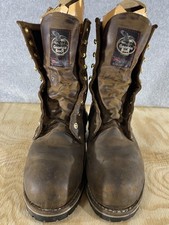 Georgia Boots Mens 11 Logger Brown Steel Toe ...