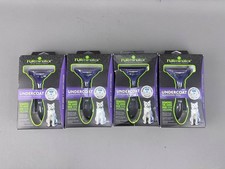 Lot of 4 FURminator Undercoat Deshedding Tool for Short Hair Medium/Large Cats