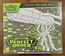 Pokémon Elite Trainer Box Mega Evolution Perfect Order Zygarde