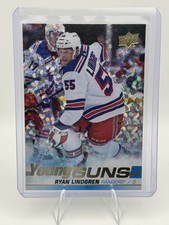 2019-20 Upper Deck Series 2 459 Ryan Lindgren Speckled Foil Young Guns RC