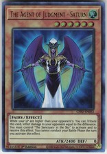 1st Ed Ultra Rare The Agent of Judgment - Saturn GFP2-EN053 Ghosts From the Past