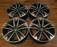 Genuine 18x7.5 Audi Factory Allroad Single Charcoal Rim Oem Wheel 17 18 19 A4 Genuine 18x7.5 Audi Factory Allroad Single Charcoal Rim Oem Wheel 17 18 19 A4