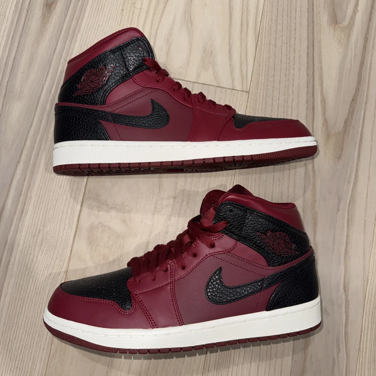 Jordan 1 Retro Mid Black Team Red for Sale | Authenticity